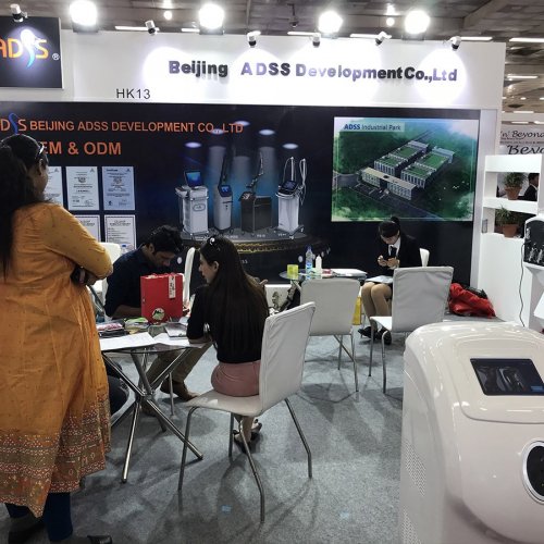2018 beauty spa expoin New Delhi, India